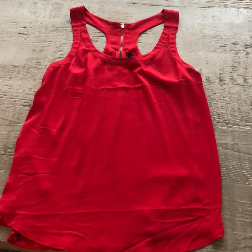 Express Red tank Top